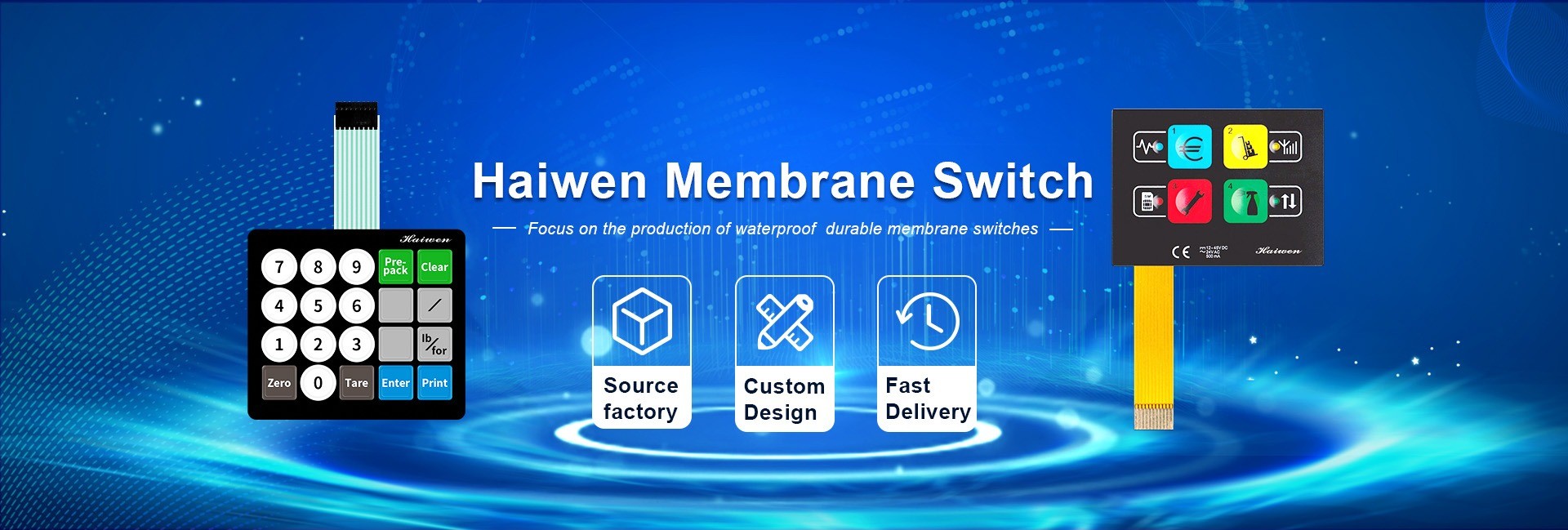 calidad Interruptor de membrana del circuito del ANIMAL DOMÉSTICO fábrica